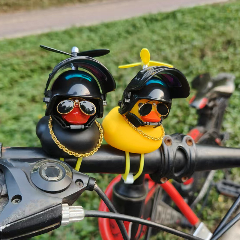 Yellow Cycling Gear - Simpatico manubrio per bicicletta con anatra