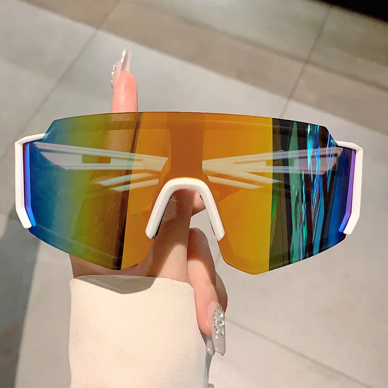 Cycling Glasses - Occhiali da Sole Oversize per Uomo