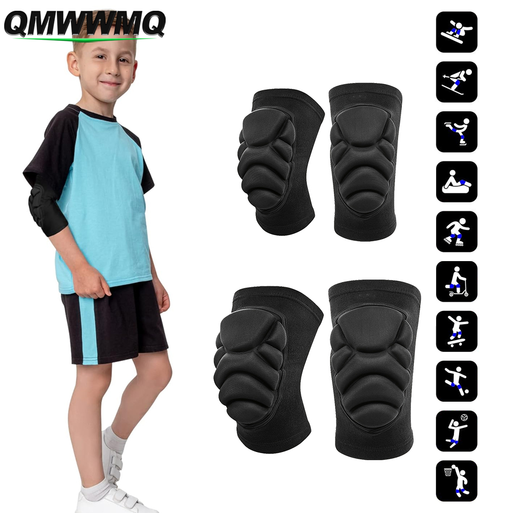 Cycling Safety Gear For Kids - 1 paio di ginocchiere e gomitiere