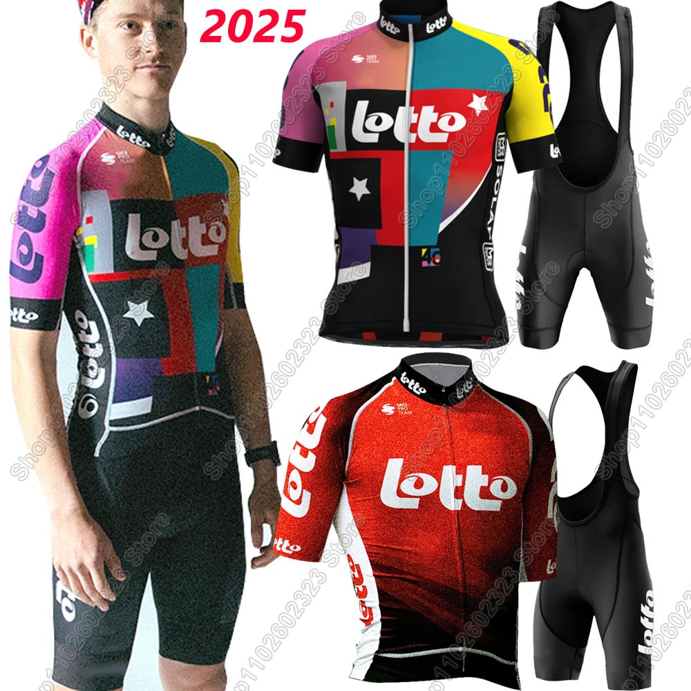 Cycling Gear Waterproof - Maglia da ciclismo Lotto team 2025