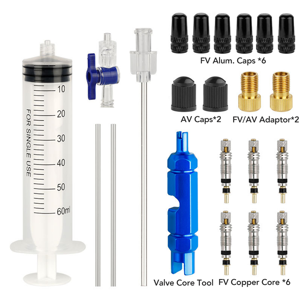 Tubeless Tire Sealant - Strumento per iniezione di pneumatici tubeless