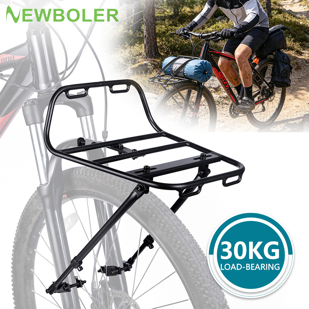 Cycling Gear Shelf - NEWBOLER Portapacchi Anteriore in Lega di