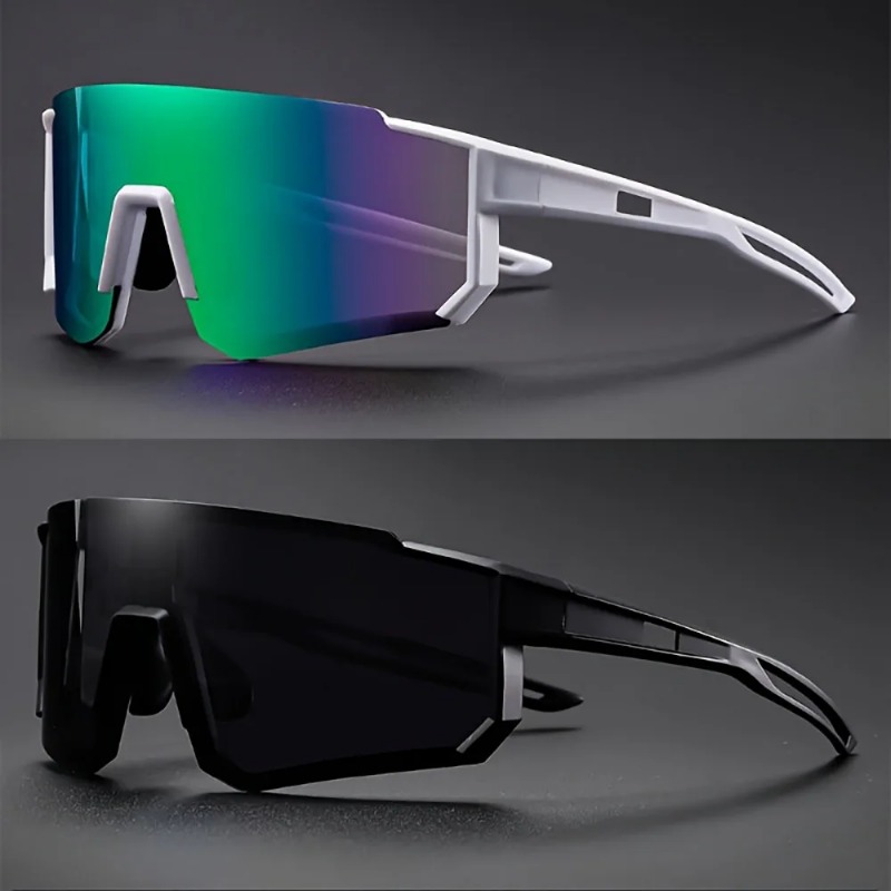 Cycling Glasses - 2 Pezzi Occhiali da Ciclismo Oversize