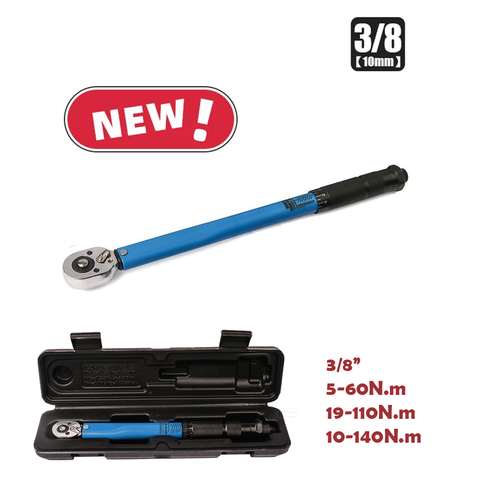 Cycle Zone - 5-60/19-110/10-140N.m Chiave dinamometrica bidirezionale da 3/8