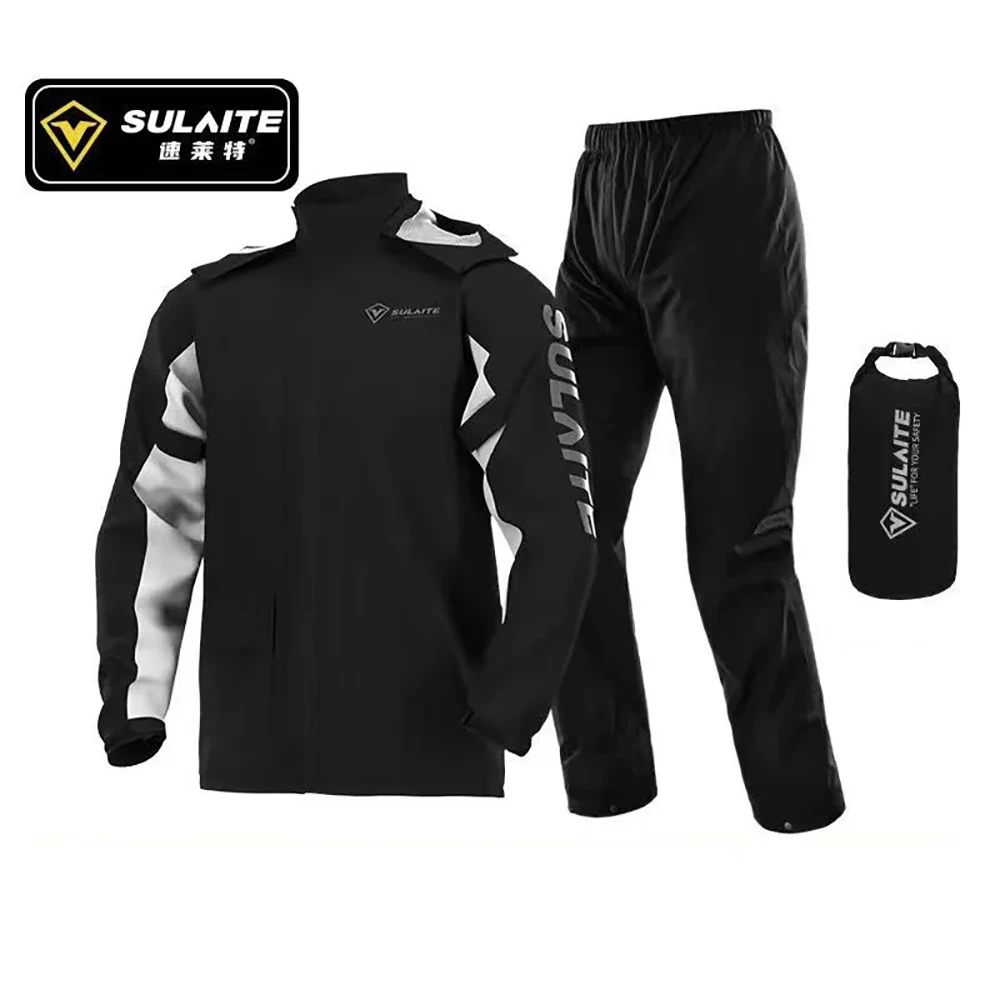 Cycling Gear Waterproof - Impermeabile da moto Uomo Donna Tuta