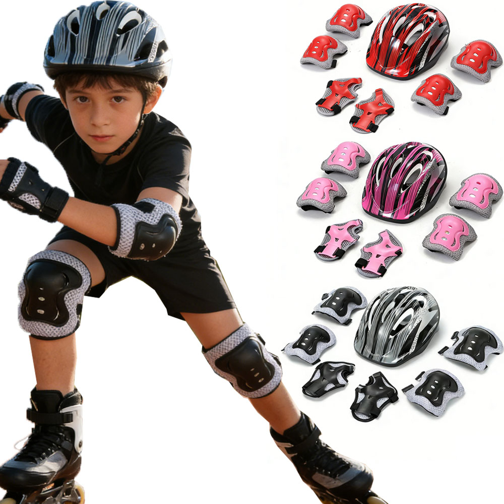 Cycling Safety Gear For Kids - Set di equipaggiamento protettivo per sport