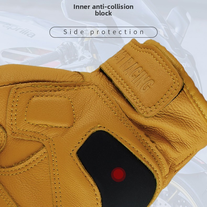 Guanti in Pelle Vintage per Mo - Yellow Cycling Gear recensione e prezzo