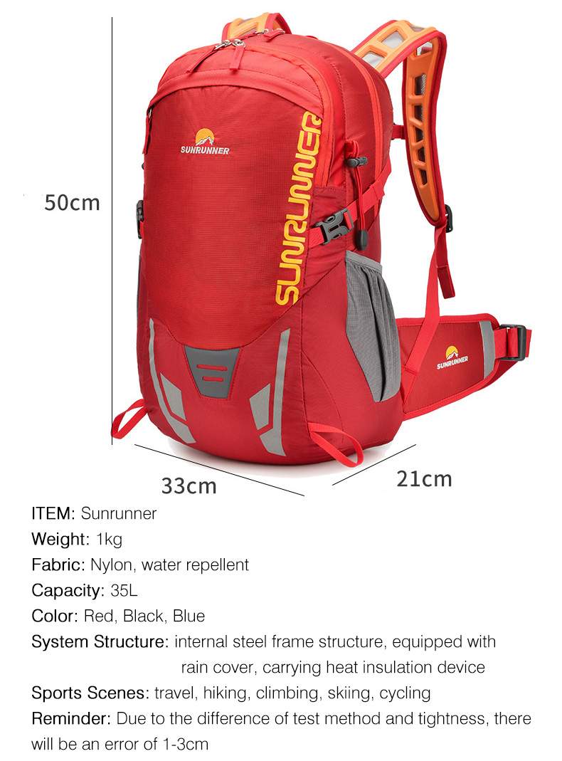 Zaino da Escursionismo 35L, Gr - Cycling Gear Storage recensione e prezzo