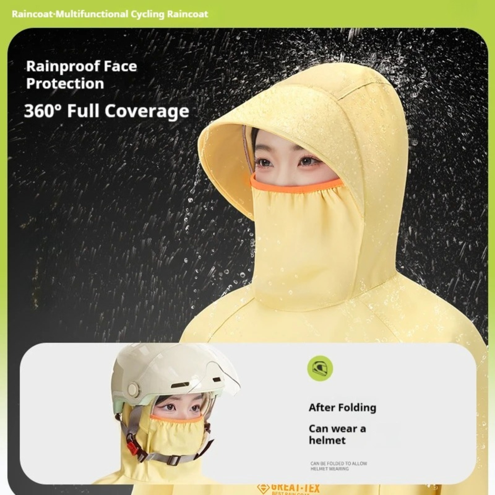Poncho Impermeabile per Ciclis - Cycling Gear In Rain recensione e prezzo