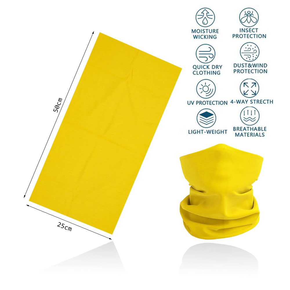 Bandana da esterno a tubo gial - Yellow Cycling Gear recensione e prezzo