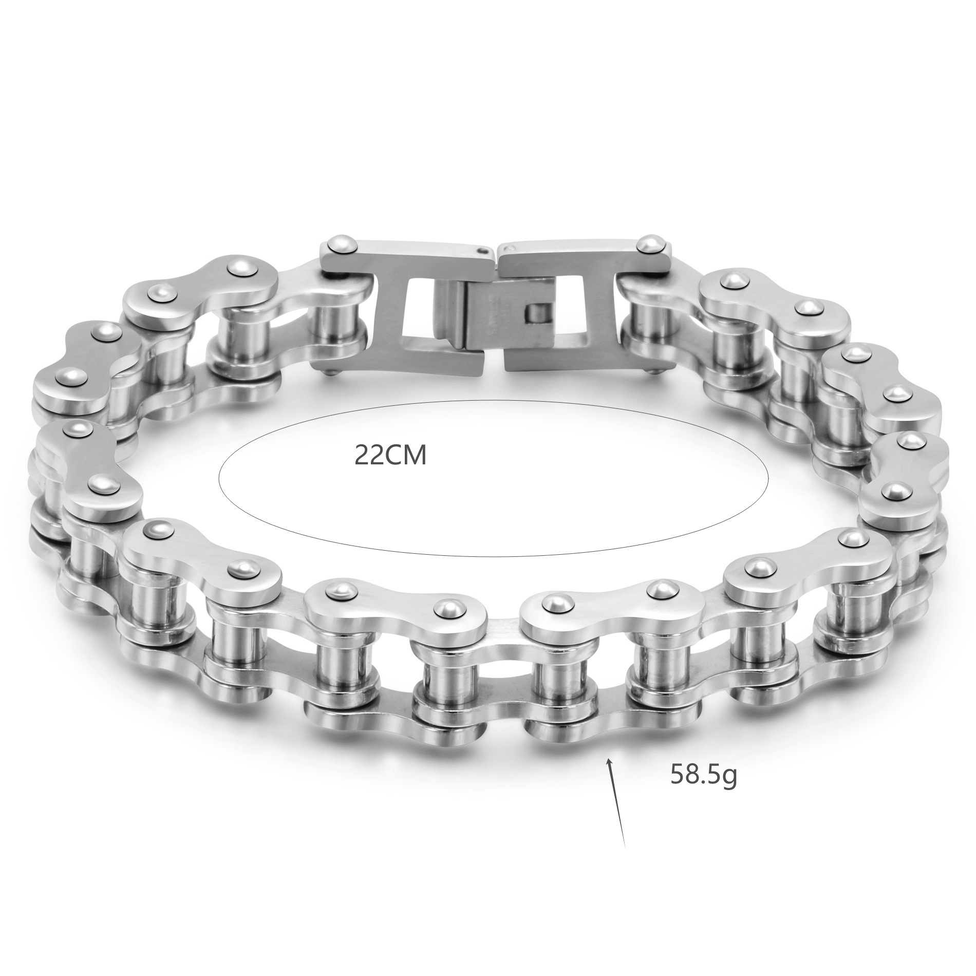 Bracciale da Uomo in Acciaio I - Yellow Cycling Gear recensione e prezzo