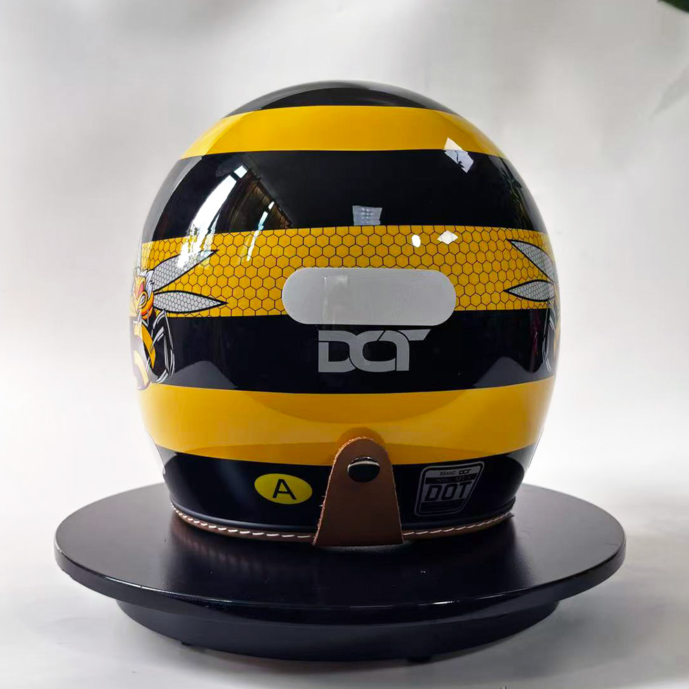 Nuovo casco da moto retrò Gial - Yellow Cycling Gear recensione e prezzo