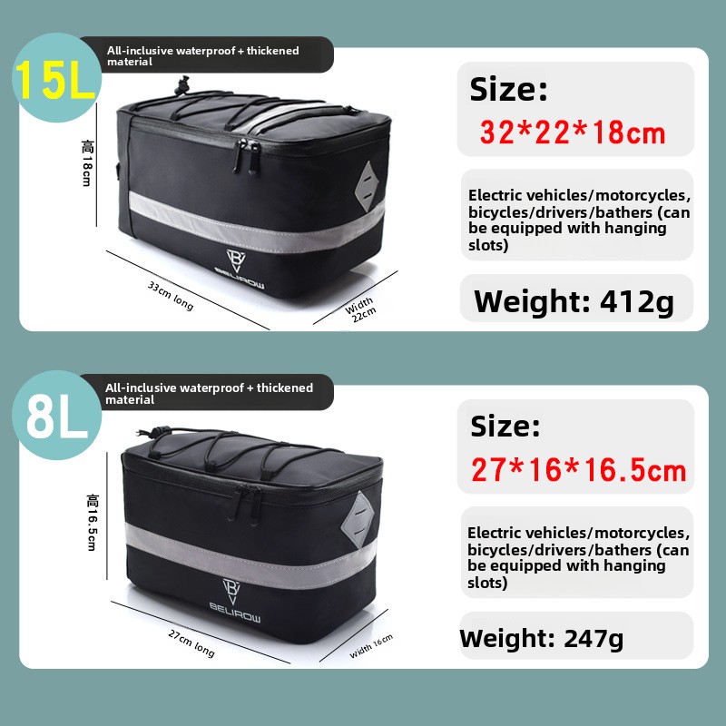 Borsa posteriore per mountain  - Cycling Gear Shelf recensione e prezzo
